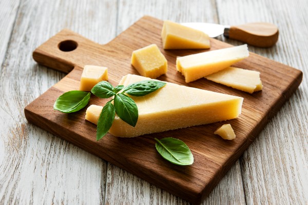 morceau de parmesan