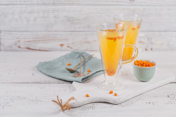 verres avec du the chaud a largousier